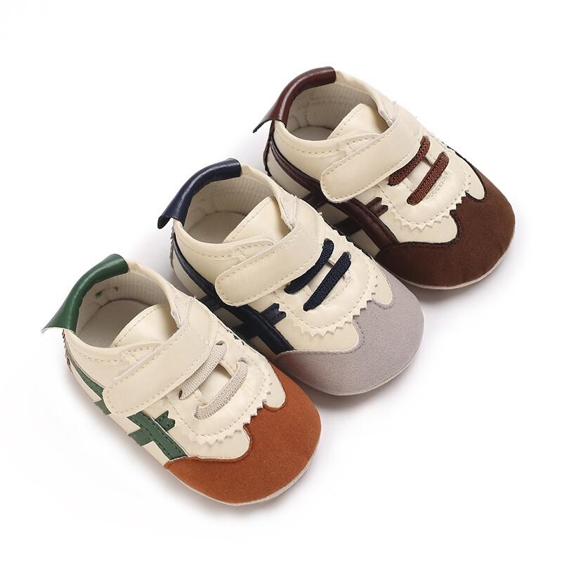 Classic Baby Boy Girl Crib Shoes Infant Sneakers Casual Shoes Newborn Baby Shoes