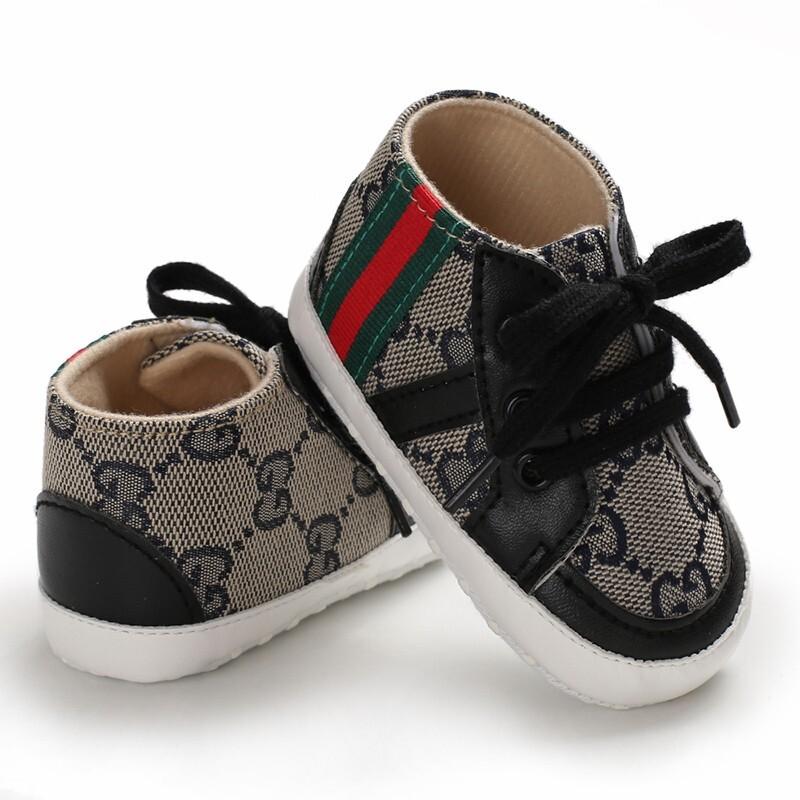 Classic Baby Boy Girl Crib Shoes Infant Sneakers Casual Shoes Newborn Baby Shoes