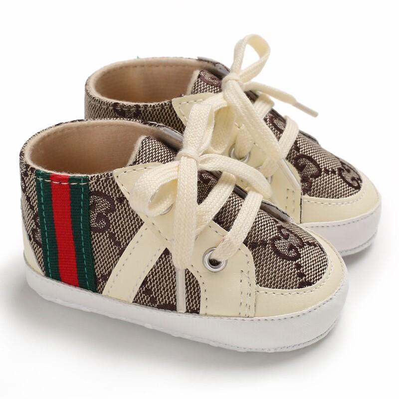 Classic Baby Boy Girl Crib Shoes Infant Sneakers Casual Shoes Newborn Baby Shoes