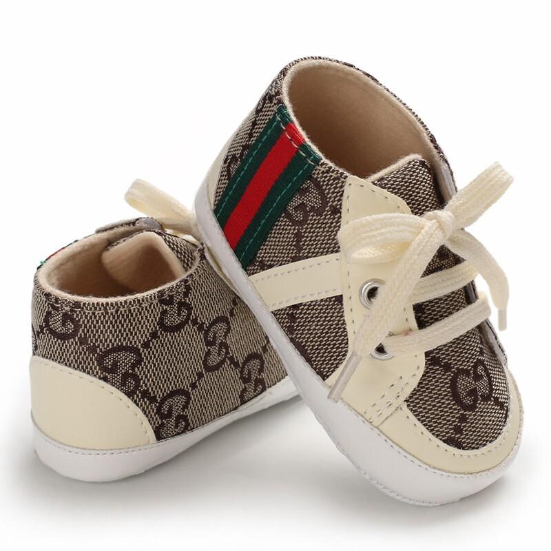 Classic Baby Boy Girl Crib Shoes Infant Sneakers Casual Shoes Newborn Baby Shoes