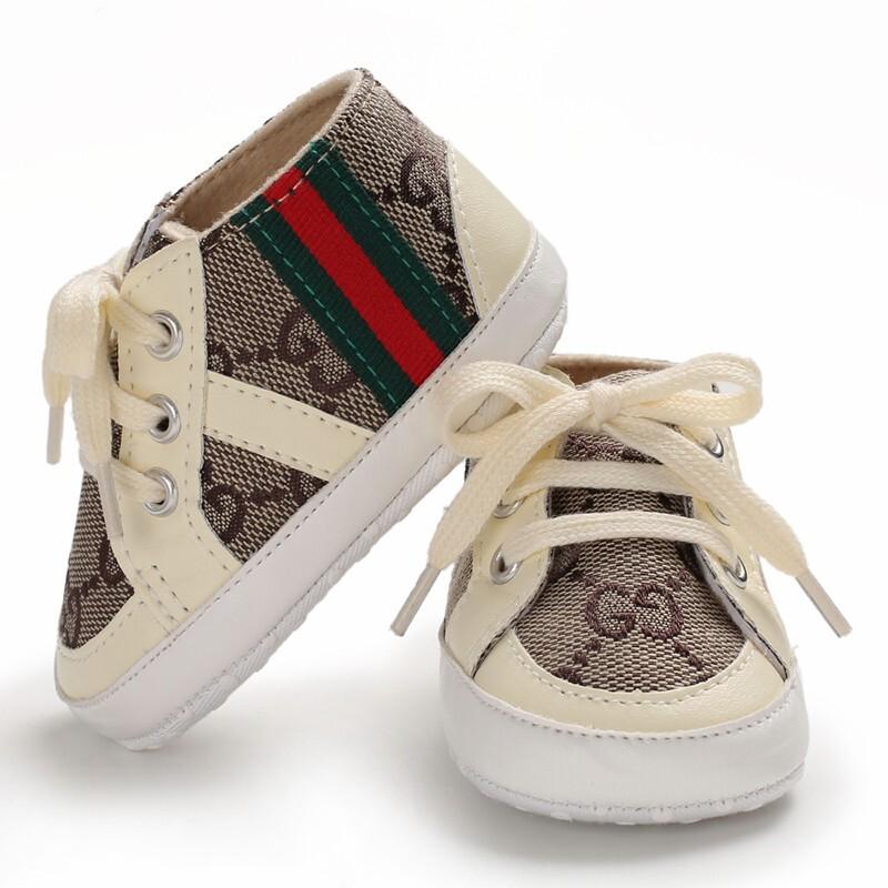 Classic Baby Boy Girl Crib Shoes Infant Sneakers Casual Shoes Newborn Baby Shoes