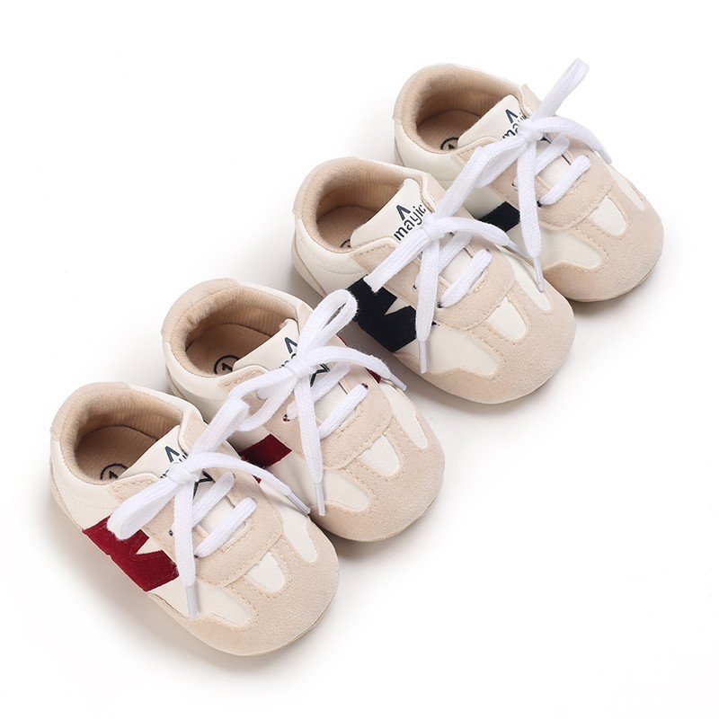 Classic Infant Boy Girl Crib Baby Shoes Sneakers Casual Shoes Sizes 0-18M