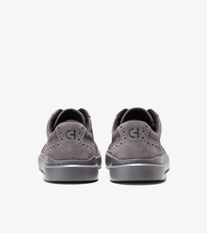 Cole Haan Men's GrandPrø Rally Canvas T-Toe Pavement/Tornado C38461 SZ 13M NEW