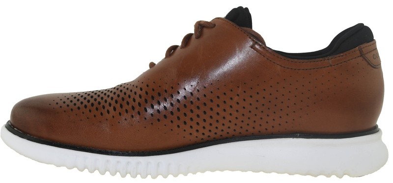 Cole Haan Mens Zerogrand LSR Wing British Tan/ivory Loafers Size 10.5