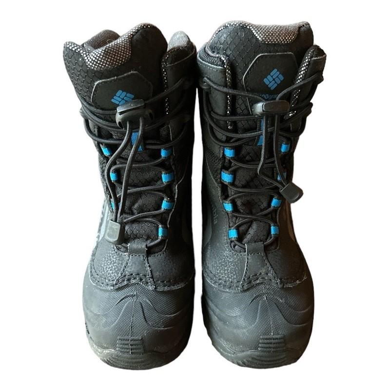 Columbia Waterproof Bugaboot IV Omni-Heat Winter Boots Boy Size 2 Black