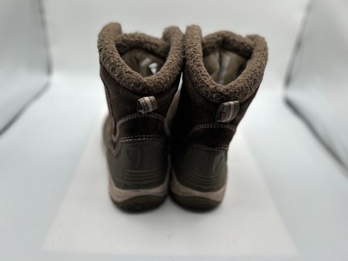 Columbia Youth Bugaboot 172-248 Snow Boot Girl's Sz 7 Brown Suede Waterproof