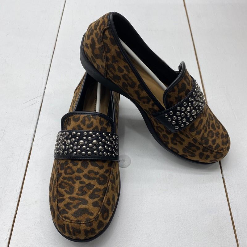 Comfortview Cassidy 36-2563-9 Animal Print Flats Women’s Size 7.5WW NEW