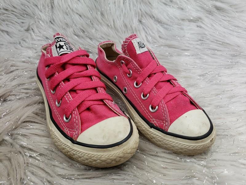 CONVERSE ALL STAR 332298F Hot Pink Sneakers Size Kids 11 / 28