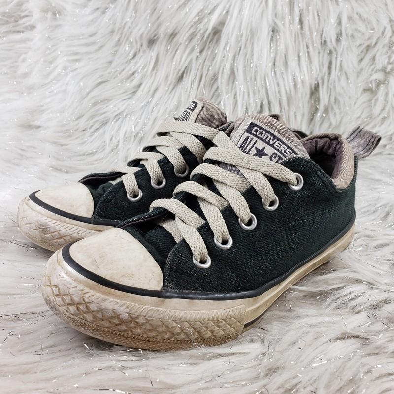 CONVERSE ALL STAR 643867F Black Sneakers Kids Size 12