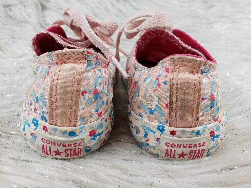 CONVERSE ALL STAR 761960F Pink Blue Infant Size 8 / 24