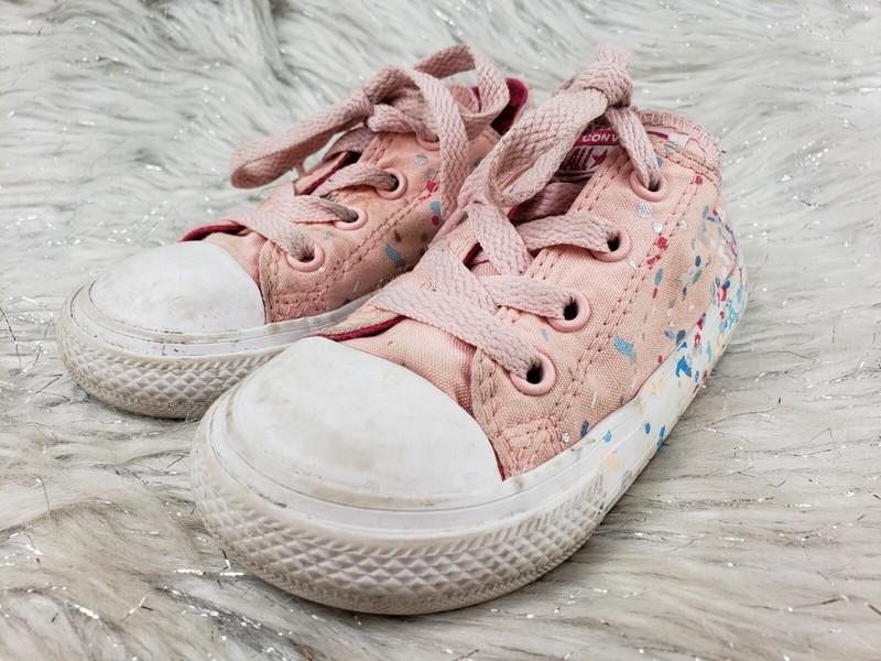 CONVERSE ALL STAR 761960F Pink Blue Infant Size 8 / 24
