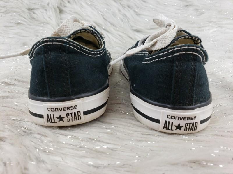 CONVERSE ALL STAR 7J235 Black Sneakers Infant Size 10 / 26