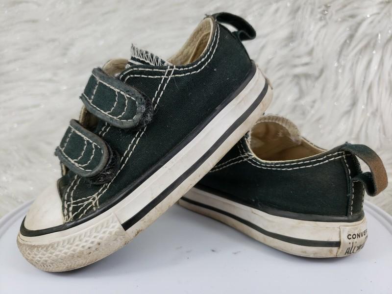 CONVERSE ALL STAR Baby Toddler Black Sneakers Shoes Size 5