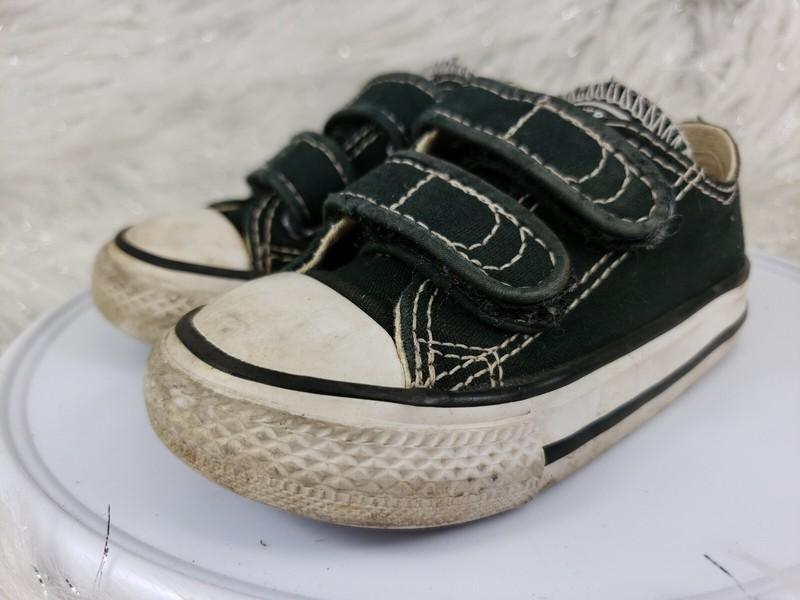 CONVERSE ALL STAR Baby Toddler Black Sneakers Shoes Size 5