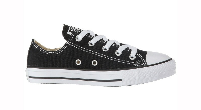 CONVERSE All Star Black Canvas Little Kids Girls Boys Size 12.5 3J235 Shoes
