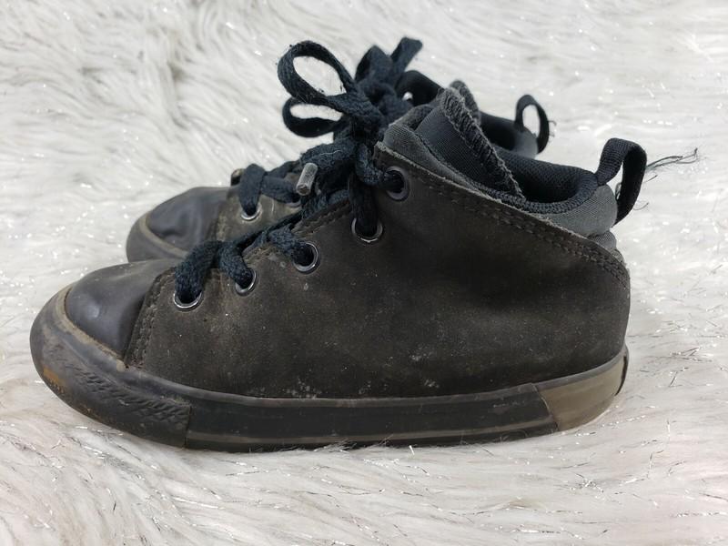 CONVERSE ALL STAR Chuck Taylor 758100C Black Sneakers Infants Size 9 / 25