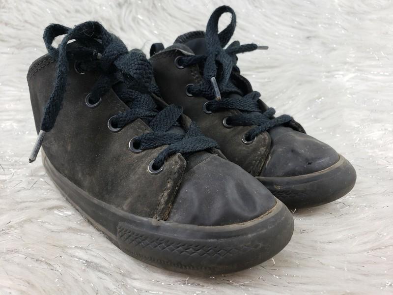 CONVERSE ALL STAR Chuck Taylor 758100C Black Sneakers Infants Size 9 / 25