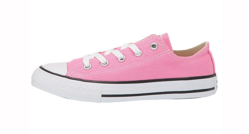 Converse All Star Chuck Taylor Ox 3j238 Pink Canvas Shoes Medium Youth Pinks 3
