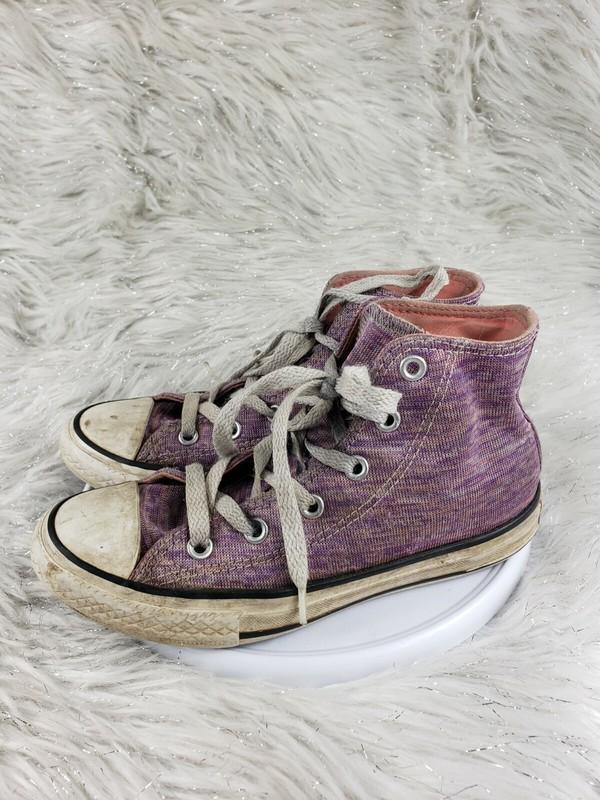 CONVERSE All Star Chuck Taylor Youth Size 1 Purple