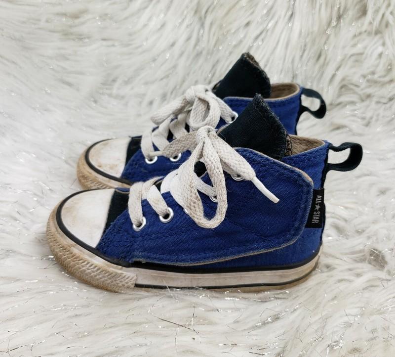 CONVERSE ALL STAR Chuck Taylors Blue Sneakers Toddler Size US 6 EUR 22