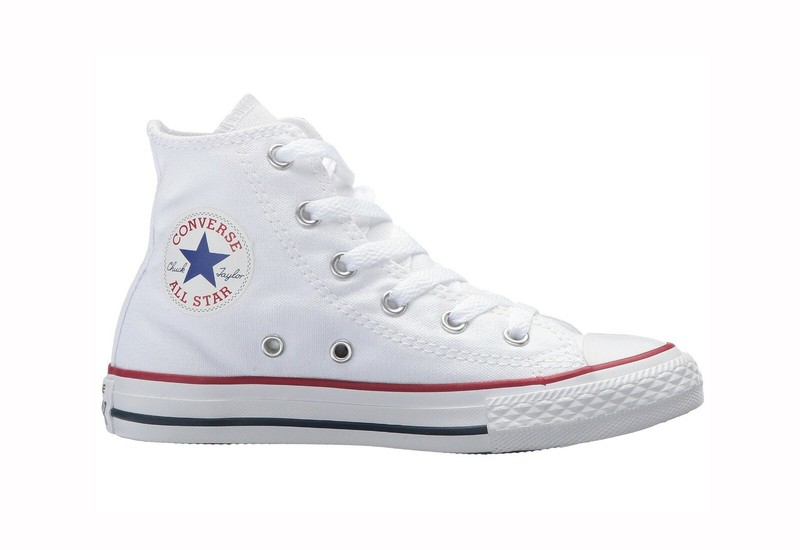 CONVERSE All Star Chucks Little Children Boys Girls Optical White Shoes 3J253