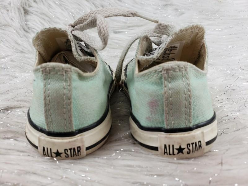 CONVERSE ALL STAR Light Green Sneakers Infants Size 6 / 22