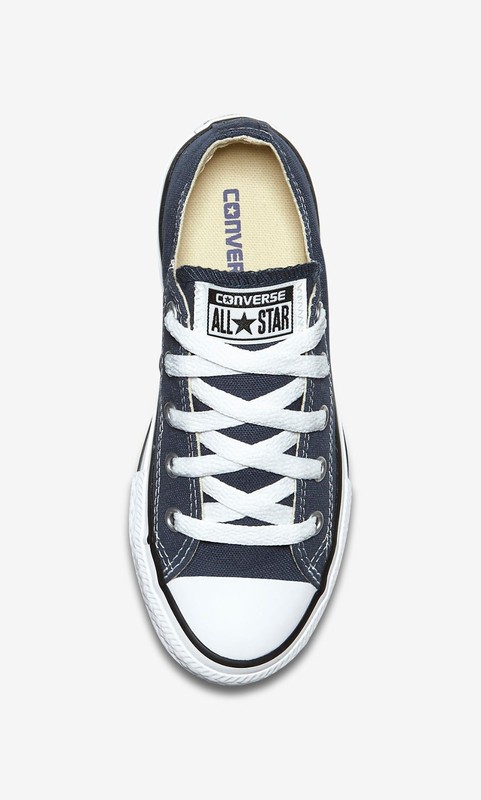 CONVERSE All Star Low Navy Blue Chucks Big Kids Boys Girls Skate Shoes 3J237