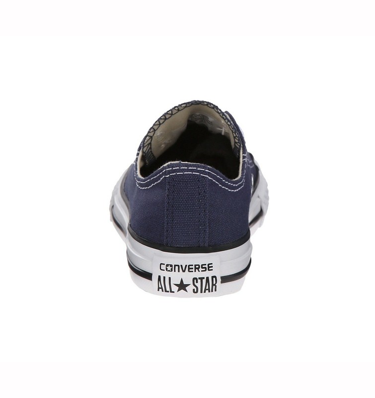 CONVERSE All Star Low Navy Blue Shoes Chucks Little Boys Girls Size 2.5 3J237