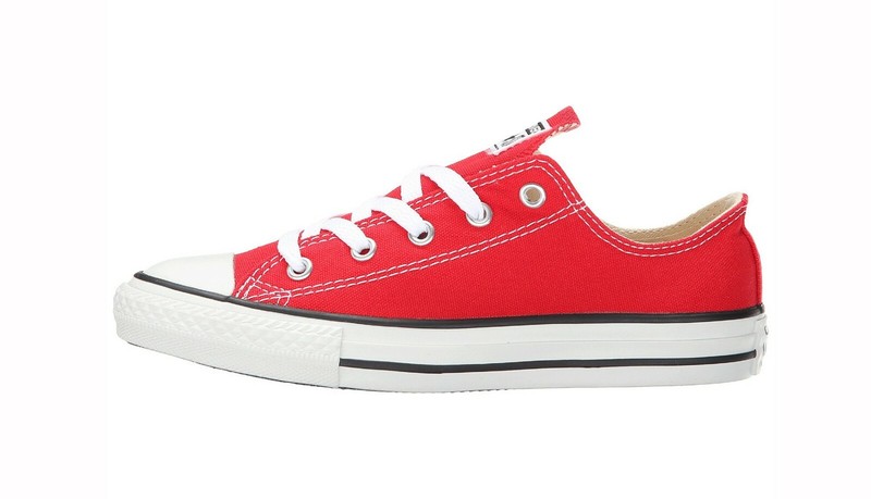 CONVERSE All Star Low Top Red Shoes 3J236 Little Kids Girls Boys Size 2.5