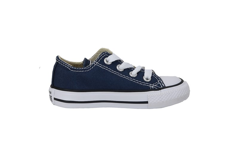 Converse Babies Toddlers Boys All Star Navy Blue Low Top Canvas Shoes