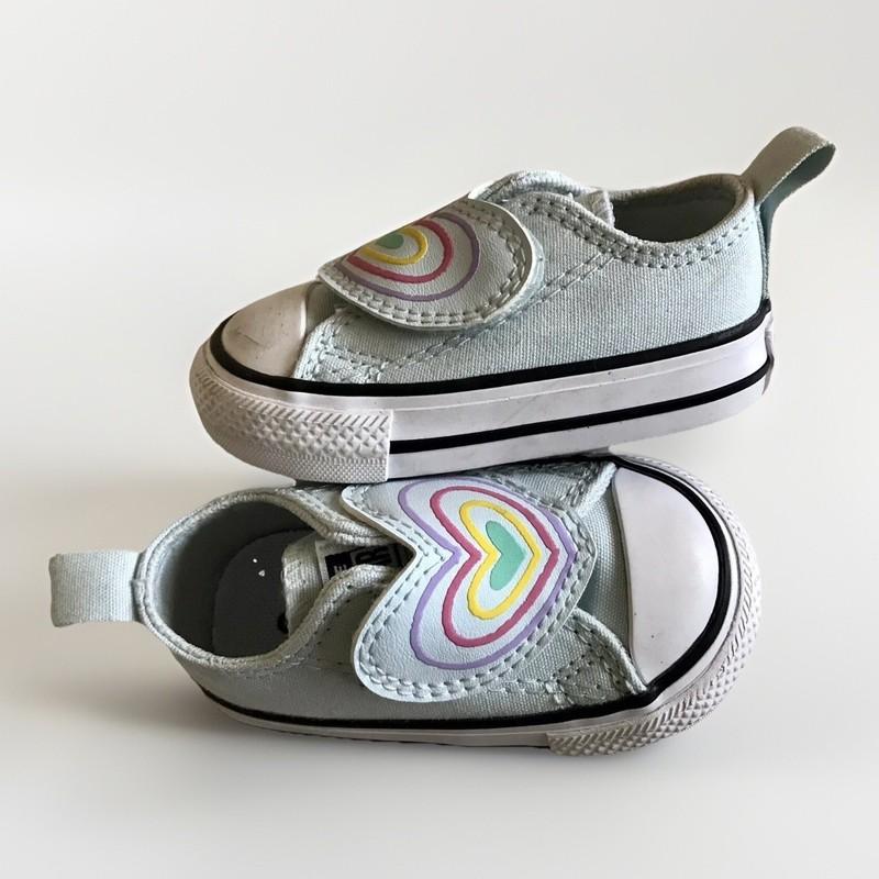 Converse Chuck Taylor All Star Heart Strap Easy-On Size 2