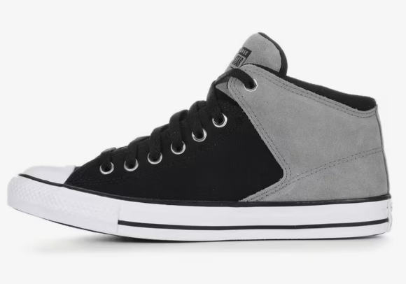 Converse Chuck Taylor All Star High Street Mid Shoe Grey/Black/White A16470C