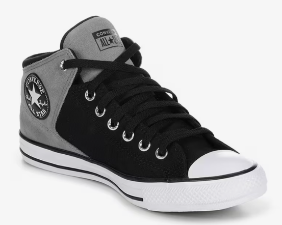 Converse Chuck Taylor All Star High Street Mid Shoe Grey/Black/White A16470C