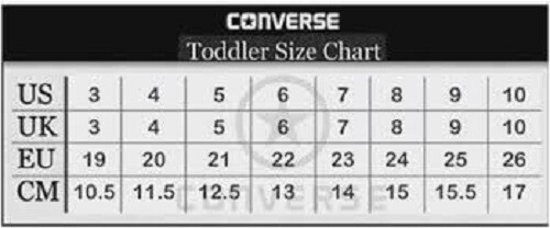 CONVERSE CHUCK TAYLOR ALL STAR HIGH TOP INFANT/TODDLER SHOES