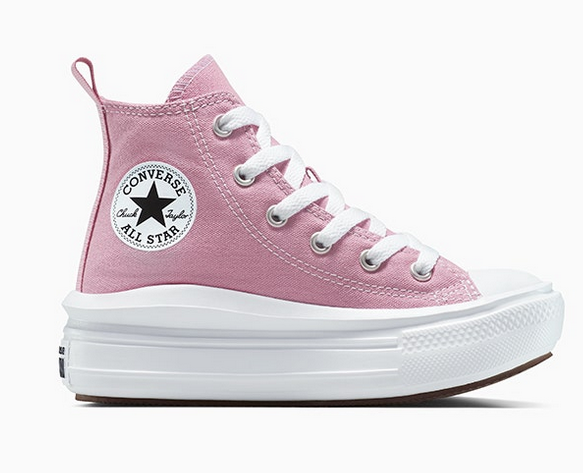 Converse Chuck Taylor All Star Move Platform Girls' Shoes - Pink