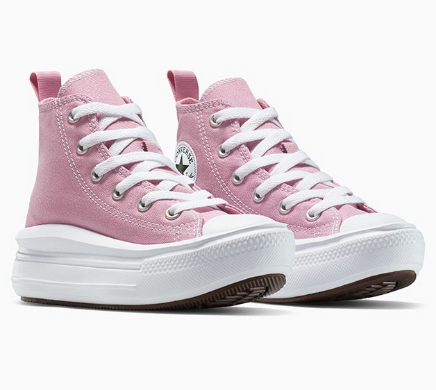 Converse Chuck Taylor All Star Move Platform Girls' Shoes - Pink