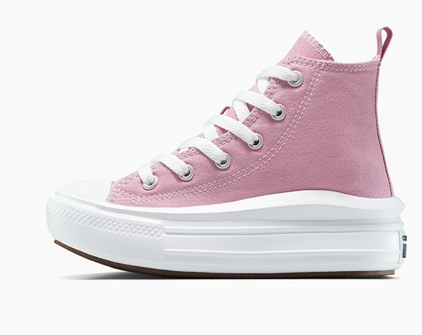 Converse Chuck Taylor All Star Move Platform Girls' Shoes - Pink