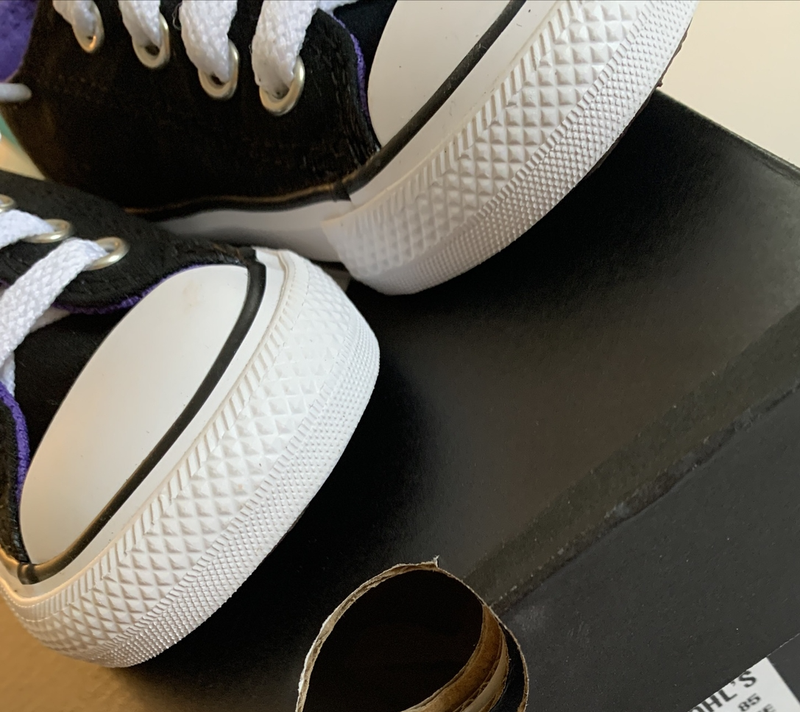 Converse Chuck Taylor All Star Ox Toddler US 7 Black SNEAKERS Blemish 1337