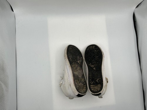 Converse Chuck Taylor Asylum Mid Big Sneakers Boy's Sz 2Y White Athletic Shoes