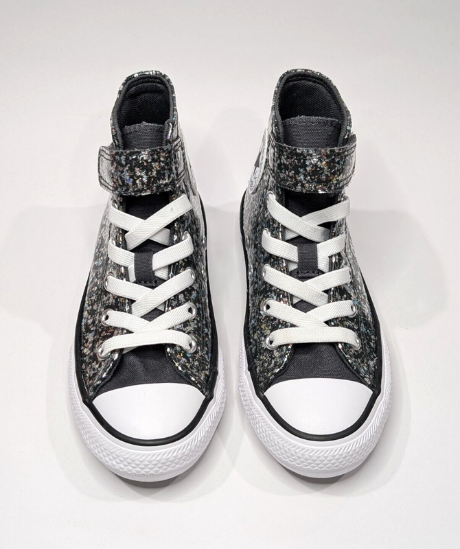 Converse CTAS 1V Black/Egret Girl's High Top Sneakers-Assorted Sizes NWB A11116C
