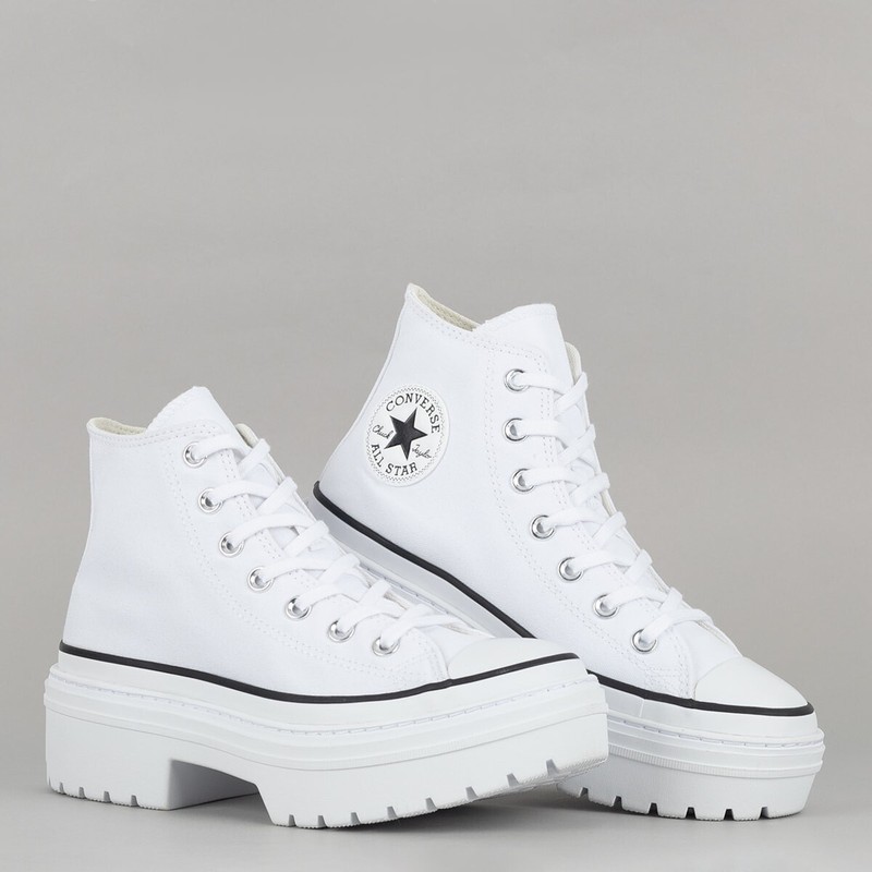 Converse CTAS Lugged Heel HI Women's Size 8 Athletic Shoe Sneakers #364C