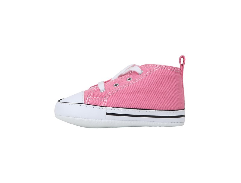 Converse First Star Pink Newborn Crib Infants Girls Babies Shoes Booties Size 4