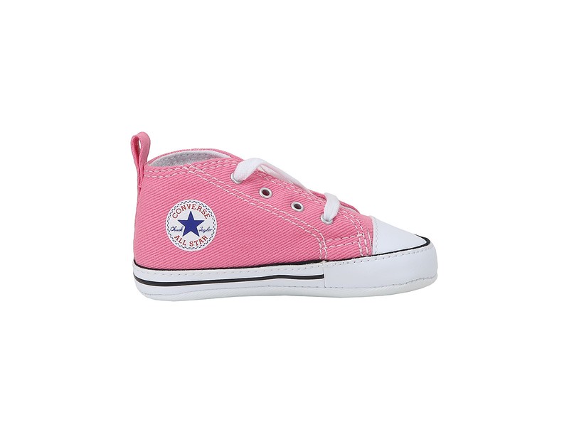 Converse First Star Pink Newborn Crib Infants Girls Babies Shoes Booties Size 4