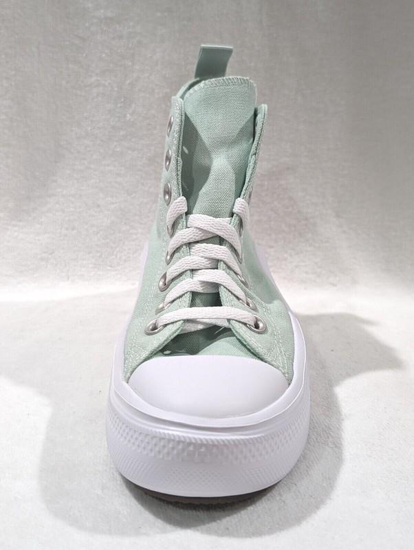 Converse Girl's CTAS Move Sticky Aloe Platform High Top Sneakers - Size 6 NWB