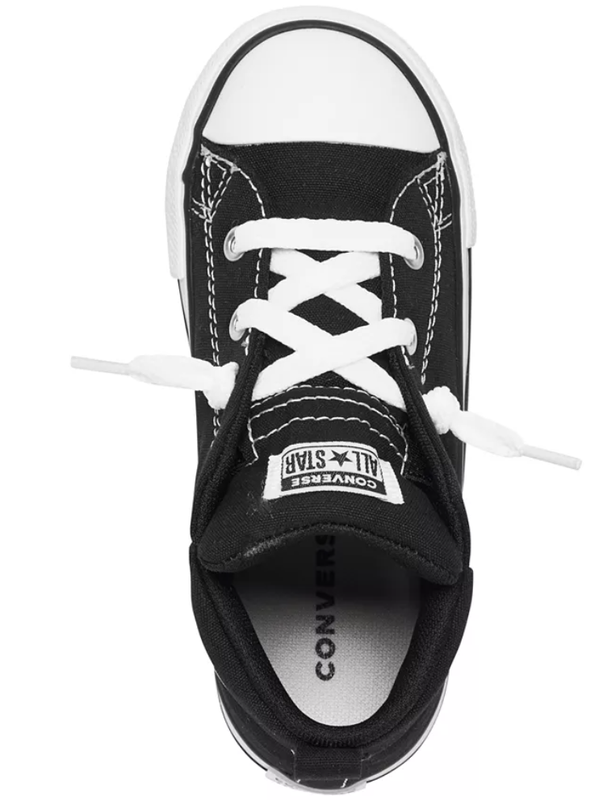 Converse Infants' CTAS Street Mid Style# A01721F Size 10 Color Black/White
