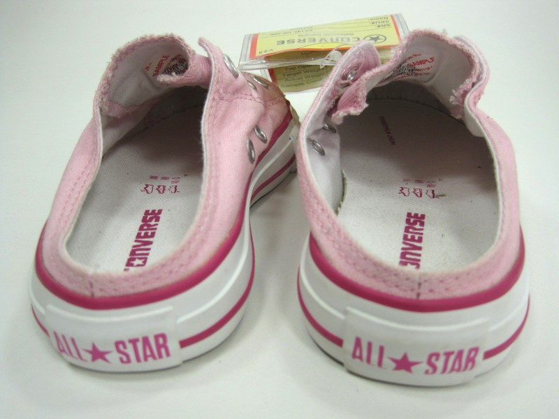 Converse Kid's CT AS Scuff Mule Slip-Ons Pinklady/Rose Canvas US Size 13 Medium