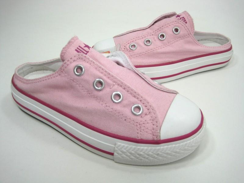 Converse Kid's CT AS Scuff Mule Slip-Ons Pinklady/Rose Canvas US Size 13 Medium