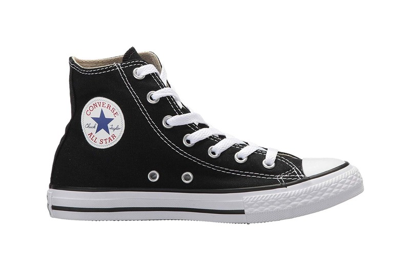 Converse Youth Chuck Taylor All Star Hi SNEAKERS Black Size 12 K104