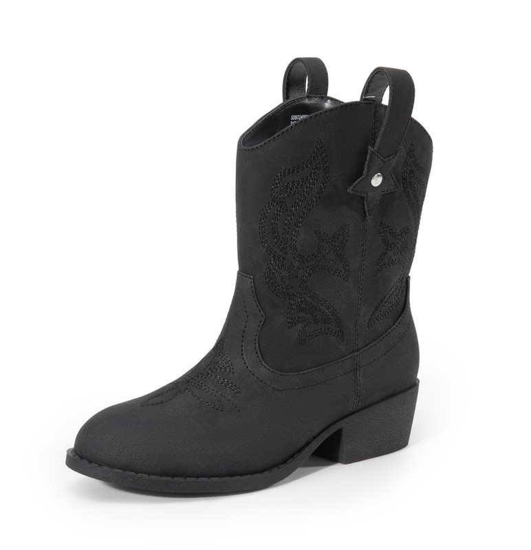 Cowgirl Boots 2-in-1 Western Boots Removable Cuff Fold Over Girls Fashion Boots