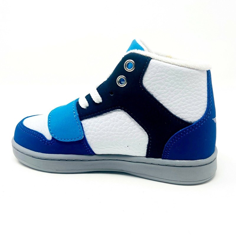Creative Recreation Cesario White Royal Navy Toddler Baby Sneakers